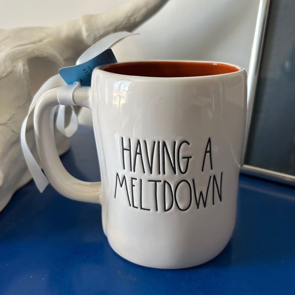 Rae Dunn Disney Pixar Inside Out 2 Anxiety Fear Having A Meltdown Mug - Picture 2 of 7